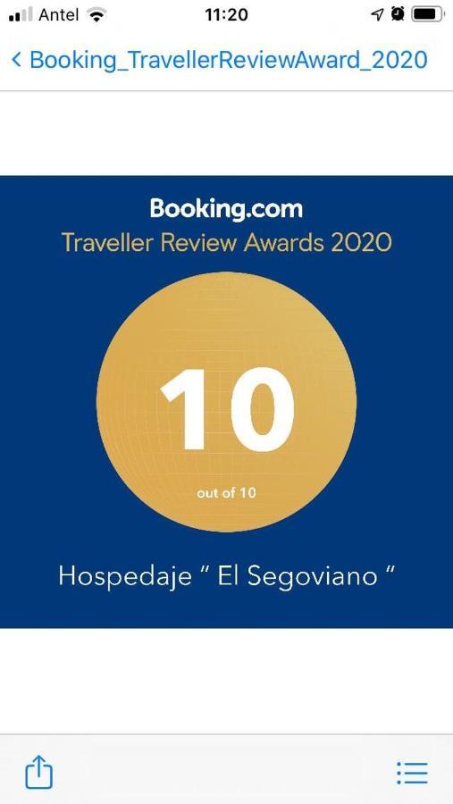 Hospedaje “ El Segoviano “ Carmelo Eksteriør bilde